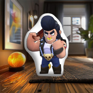 Подушка декоративная фигурная Булл Brawl Stars