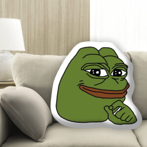 Фигурная подушка Лягушонок Пепе